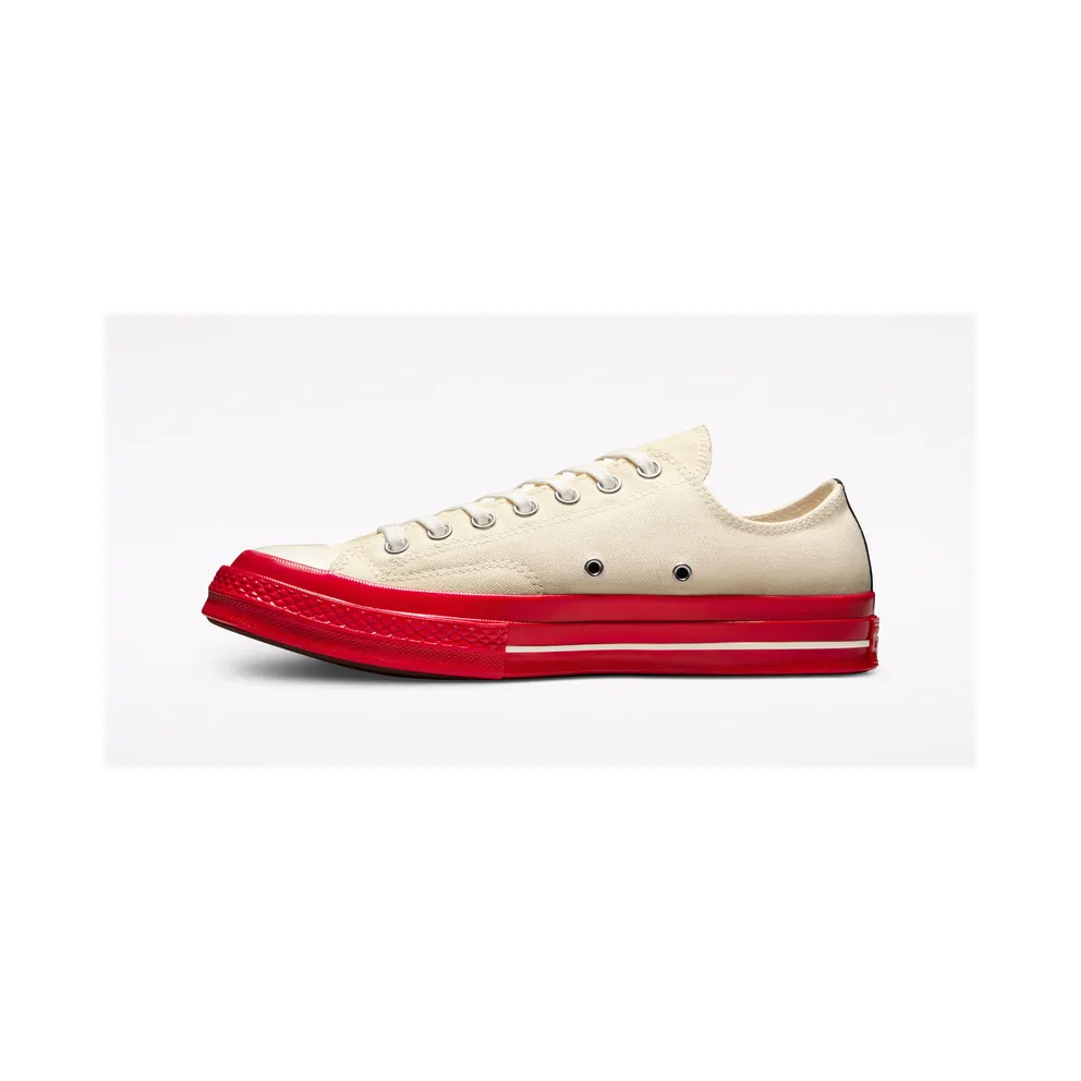 Converse Converse x Comme des Garçons PLAY Chuck 70 Pristine/Red/egret