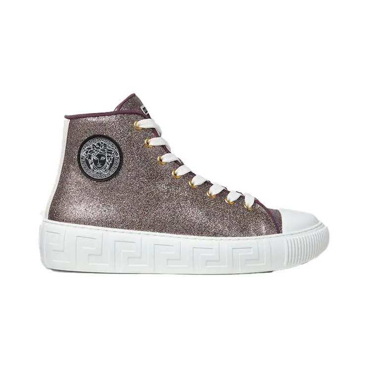 Versace Greca High Top Metallic Gold (1004185 1A02718 2X04V)