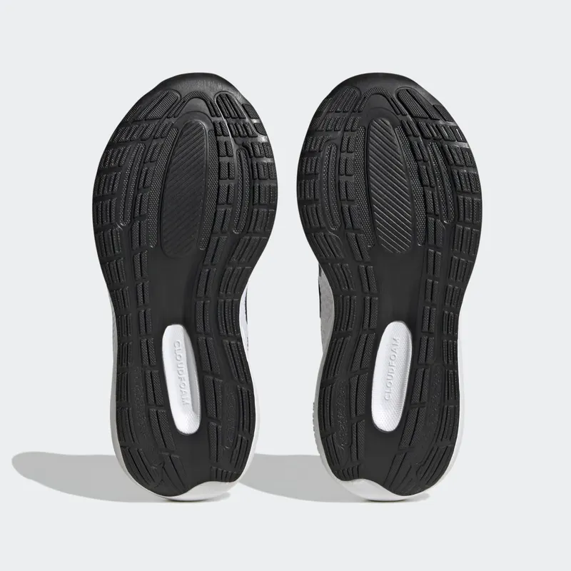 Adidas RunFalcon 3.0 with Elastische Veters and Velcro Cloud White / Core Black / Cloud White (HP5868)