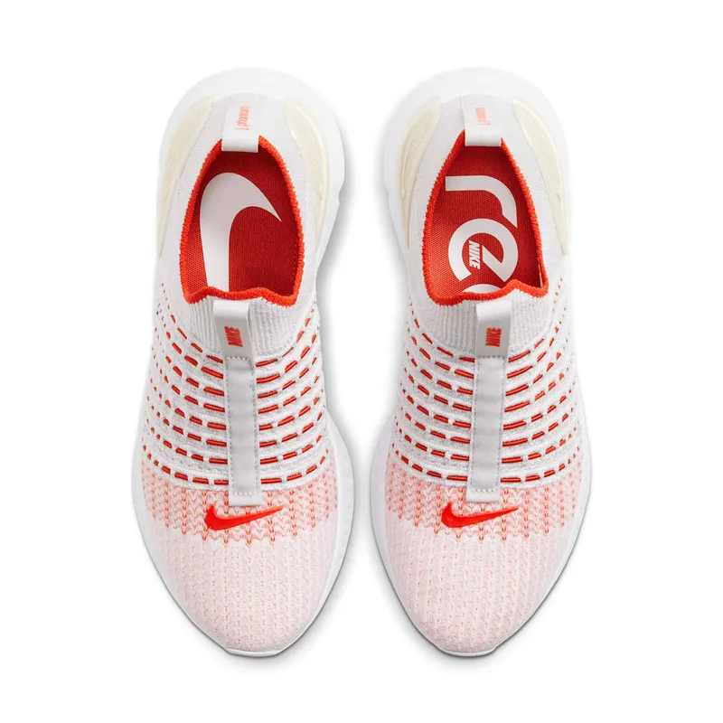 Nike React Phantom Run Flyknit 2 Vast Grey Fire Pink Team Orange (W) Vast Grey/Team Orange-Metallic Cashmere (CJ0280-003)
