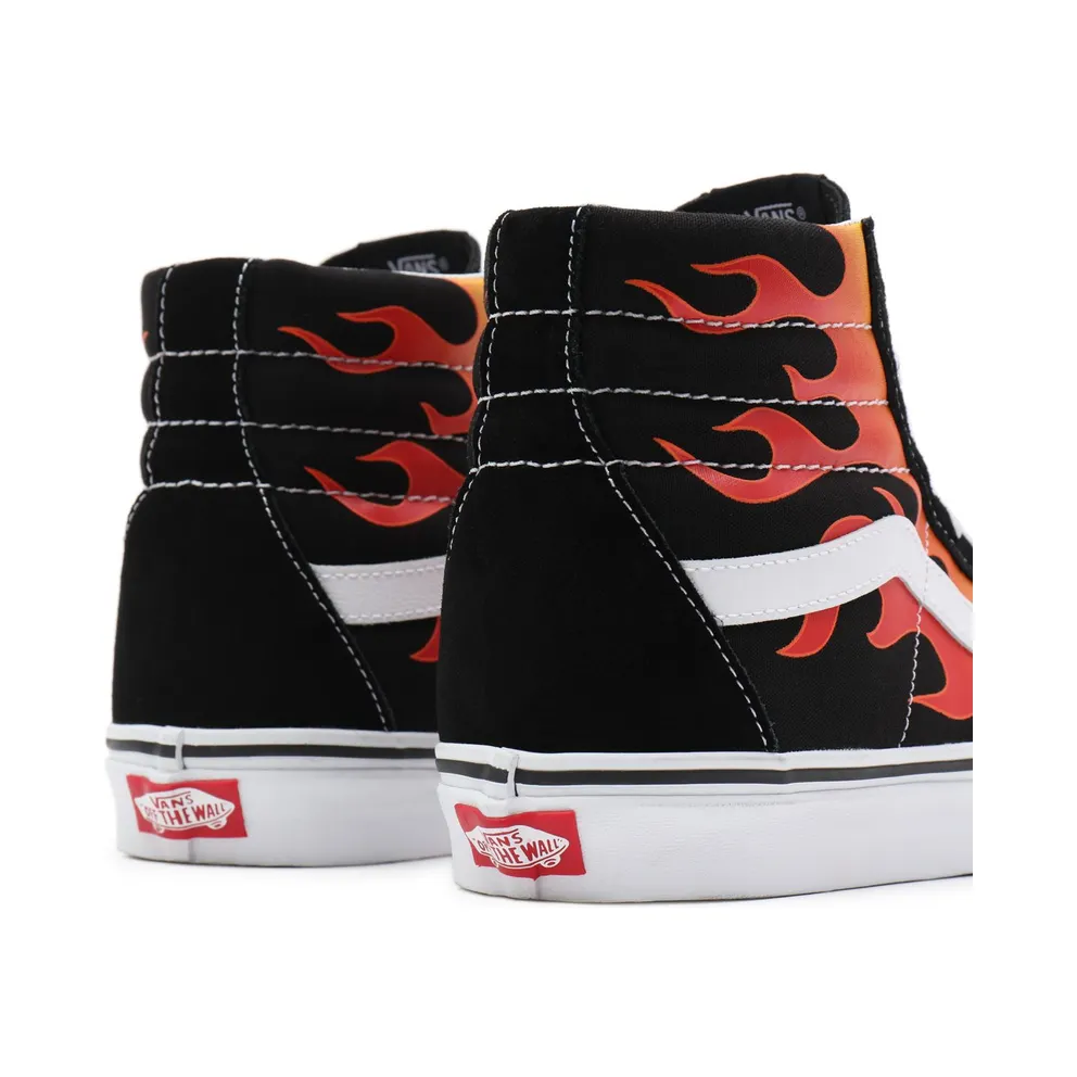 Vans Sk8-Hi Re-Issue Flames Black Flame/True White (VN0A2XSBPHN)