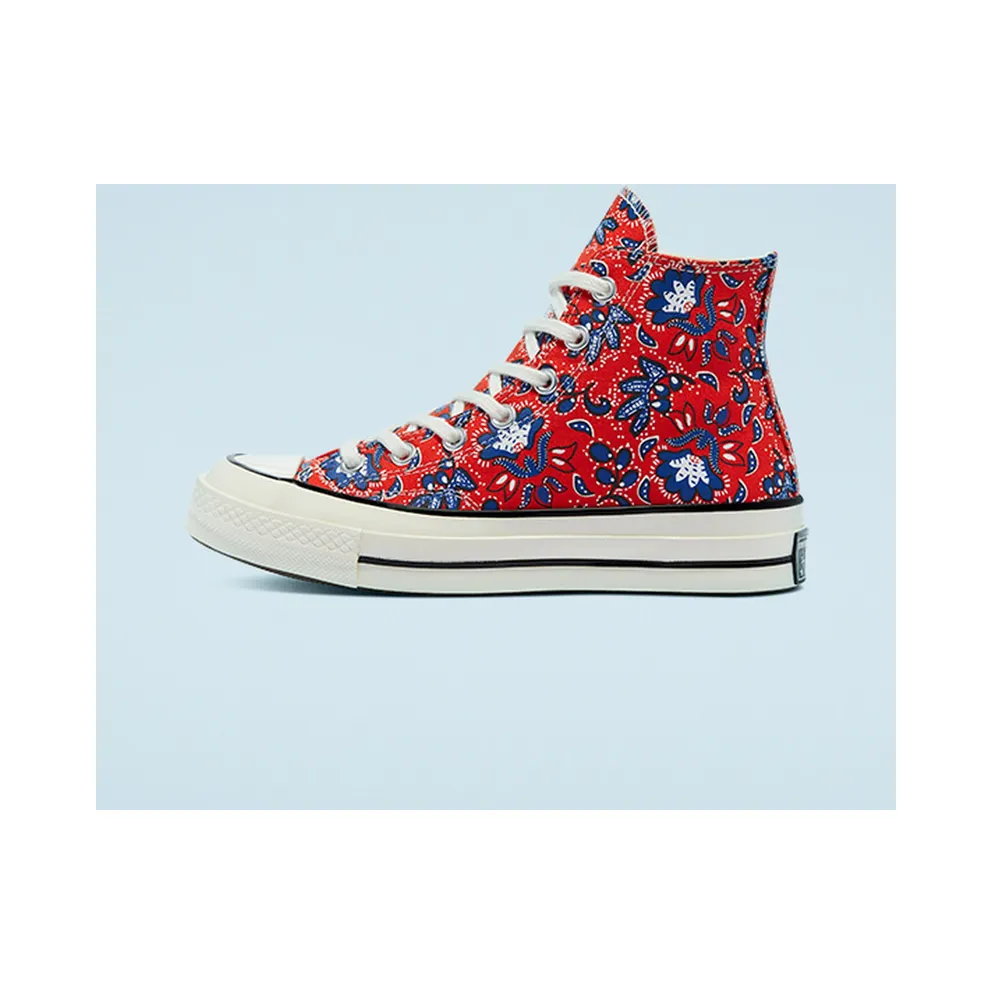 Converse Culture Prints Chuck 70 High Top Habanero Red/egret/rush Blue (171072C)