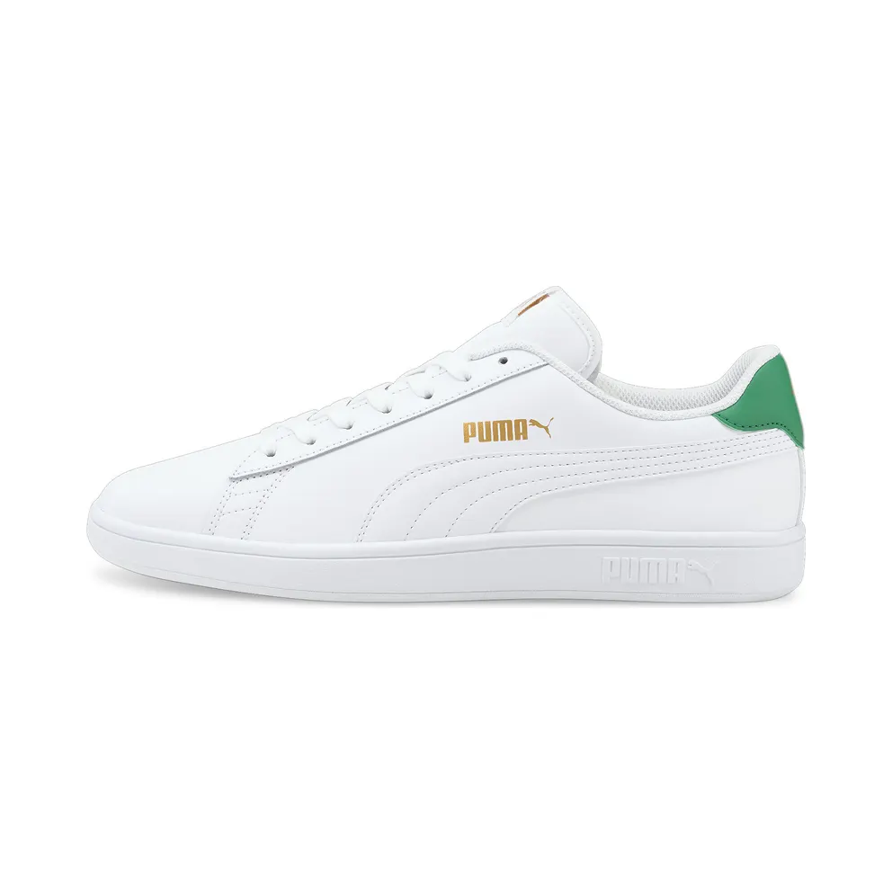 Puma Smash v2 leren Gold/Green/White (36521536)