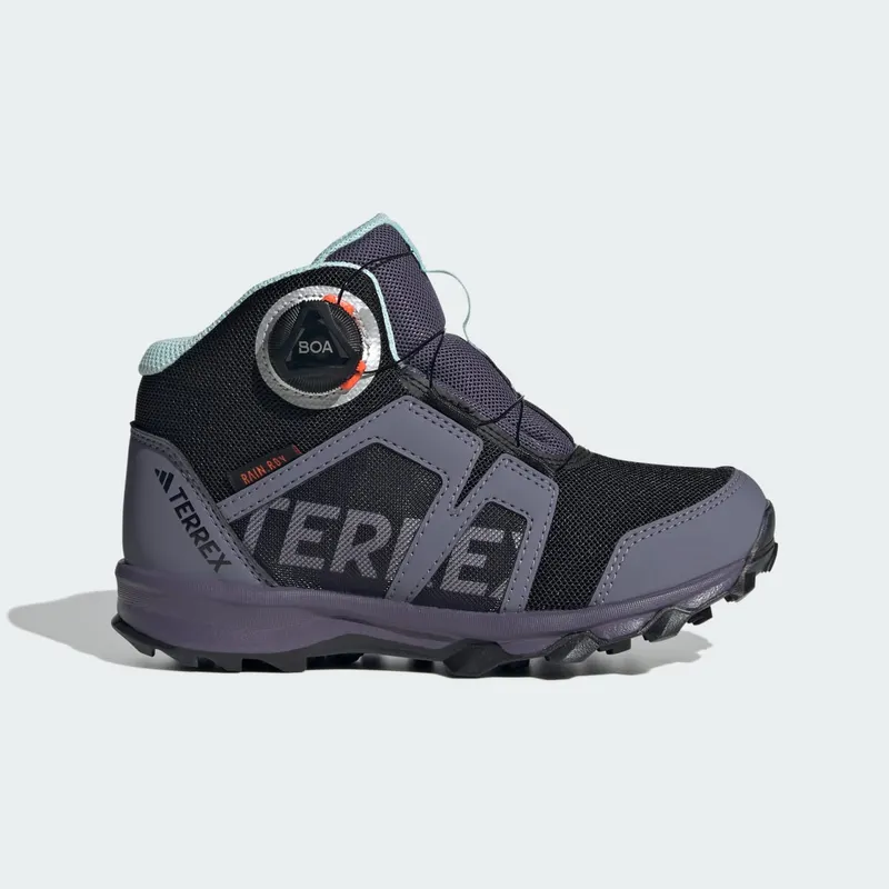 Adidas Terrex BOA Mid RAIN.RDY Hiking Core Black / Cloud White / Preloved Violet (JS2968)