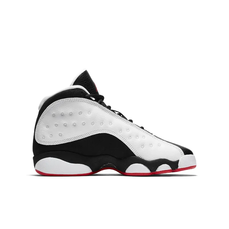 Jordan 13 Retro He Got Game 2018 (GS) White/True Red-Black (884129-104)
