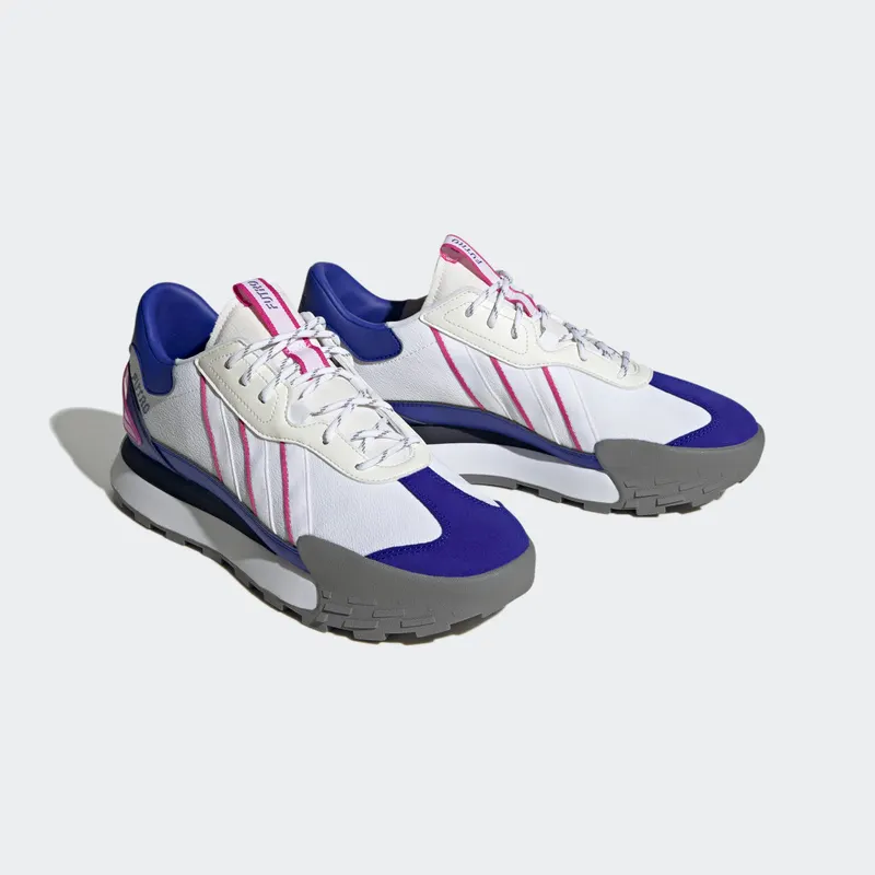 Adidas Futro Mixr Cloud White / Light Blue / Lucid Fuchsia (HQ4574)