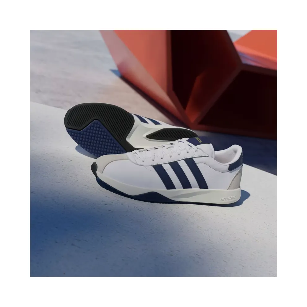 adidas Run 76/26 “Cloud White / Dark Blue / Gold Metallic” (HQ2337)
