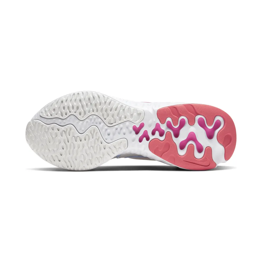 Nike Renew Run “Summit White / Hydrogen Blue / Fire Pink / Ember Glow” (CK6360-100)