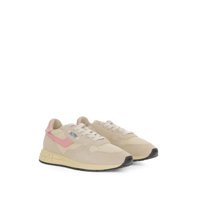 Autry Panelled Low-top “Neutrals/Pink” (WWLW UT61)