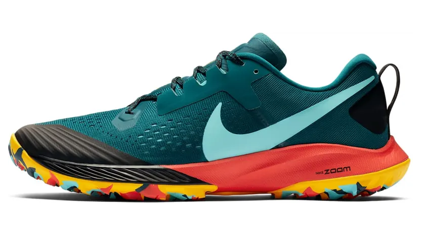 Nike Air Zoom Terra Kiger 5 “Geode Teal / Black / Bright Crimson / Aurora Green” (AQ2219-302)