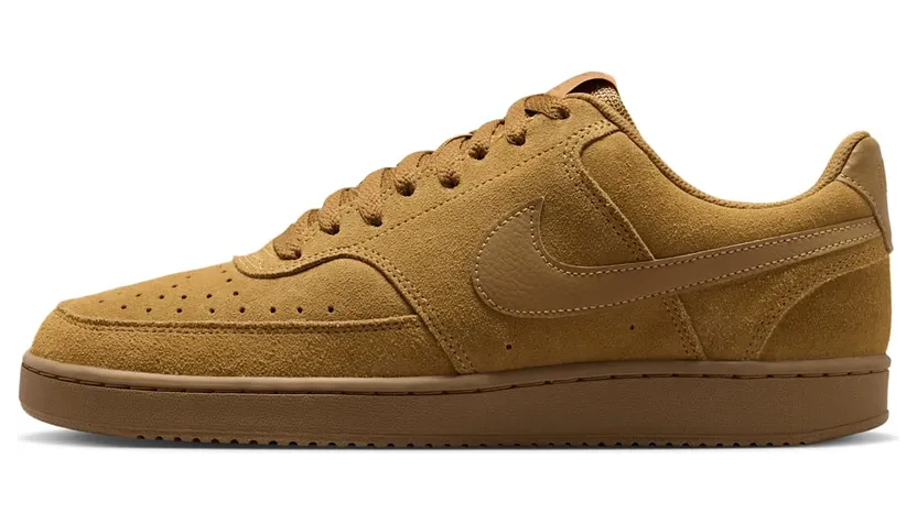 Nike Court Vision Low Suede Premium “Wheat / Flax” (IQ9749-700)