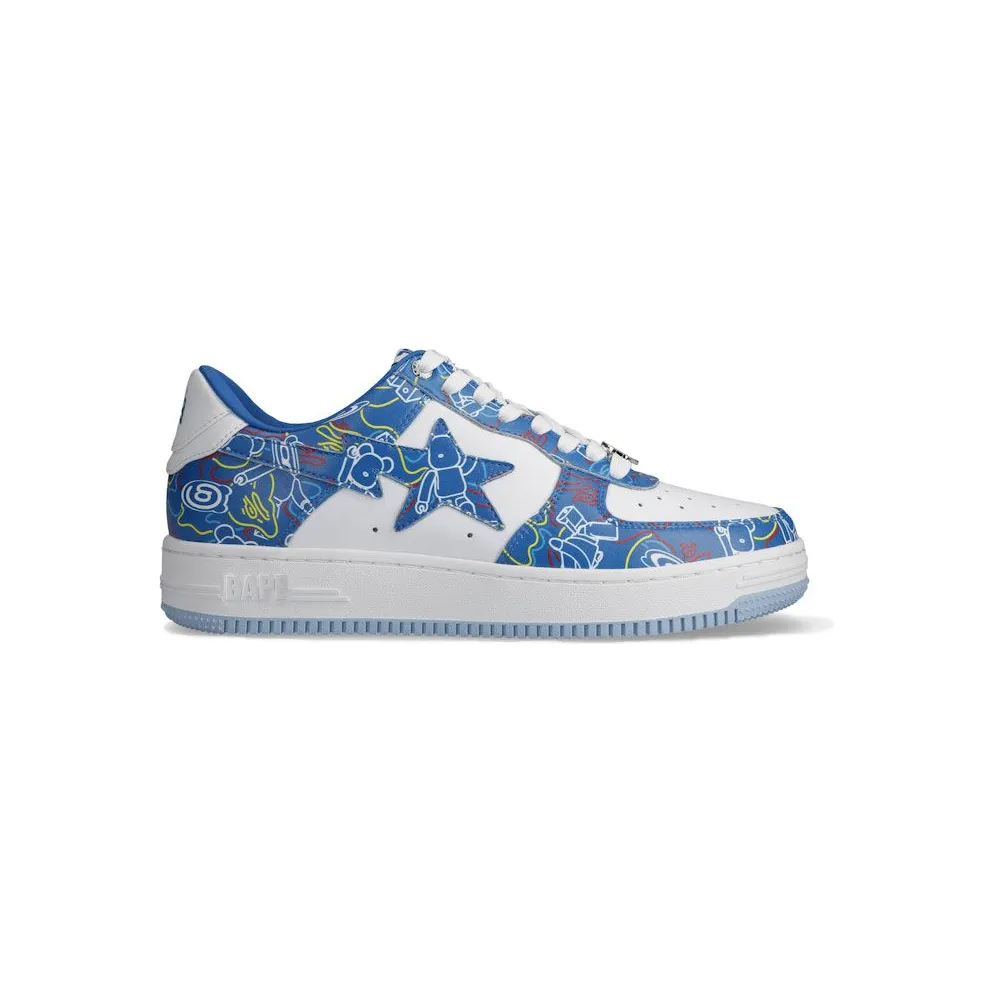 A Bathing Ape Bape Sta Medicom Toy Bearbrick Camo Blue (1H73191913-BLU)
