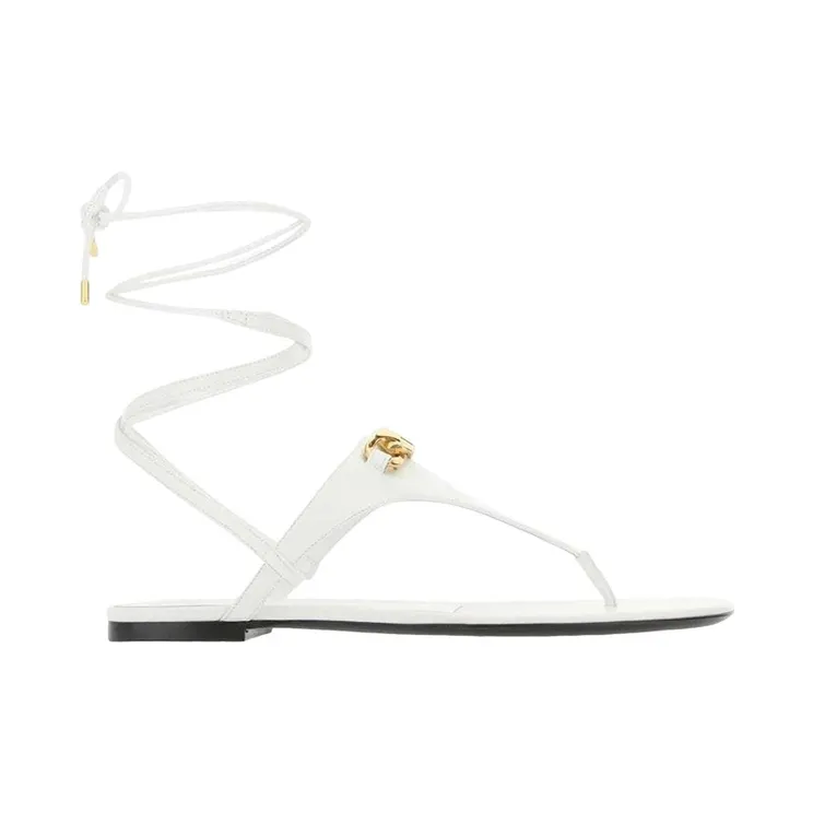 Valentino VLogo Thong Sandals White (1W2S0EZ4YZX0BO)