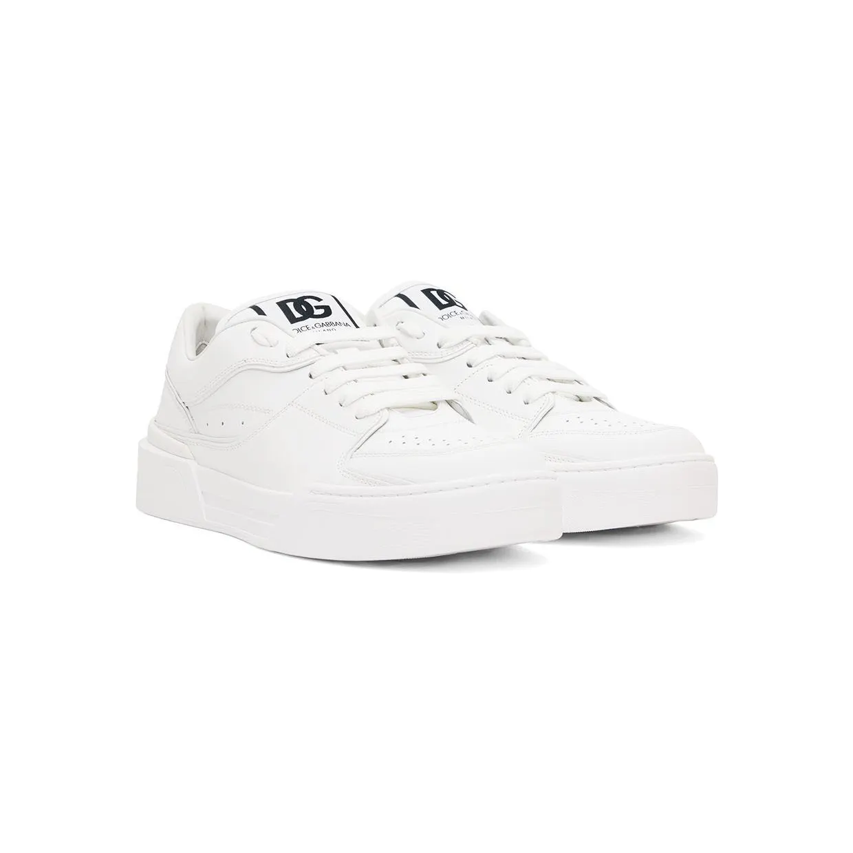 Dolce & Gabbana White New Roma Sneakers (CS2036A1065) (4)