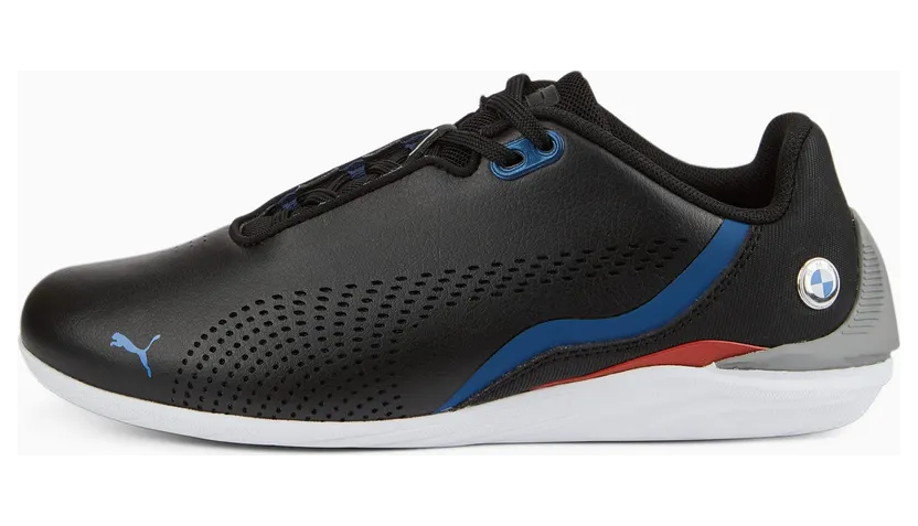 Puma BMW M Motorsport Drift Cat Decima Jugend Motorsportschuhe Schwarz (307266-01)