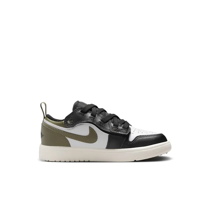 Jordan 1 Low ALT Black Medium Olive Sail White (DR9748-092)