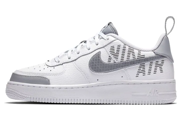 Nike Air Force 1 Low LV8 White Wolf Grey (GS) (BQ5484-100)