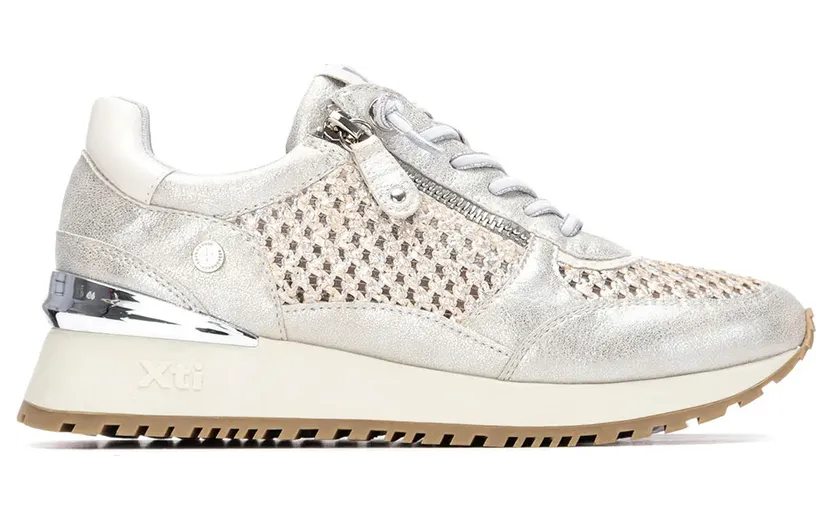 xti-sneaker 145194-Silver