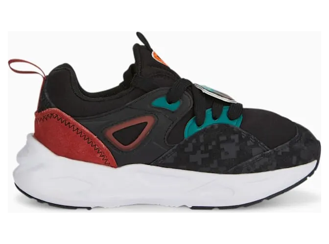 Puma x MINECRAFT TRC Blaze Zwart/Groen (386126-01)