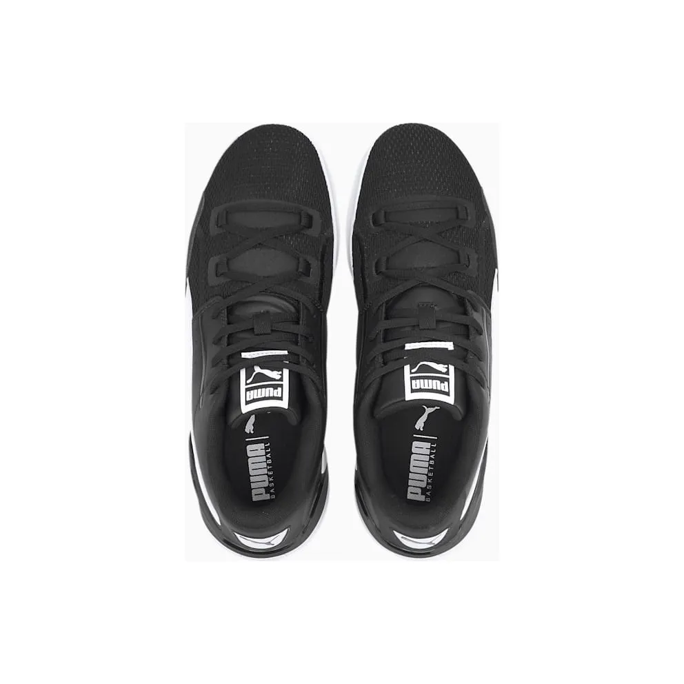Puma Clyde Hardwood Team Basketball Shoes White/Black (194454-02)