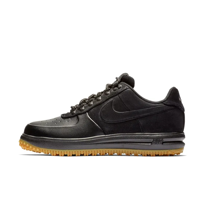 Nike Lunar Force 1 Duckboot Low Black Gum Black/Anthracite-Gum Light Brown (AA1125-005)