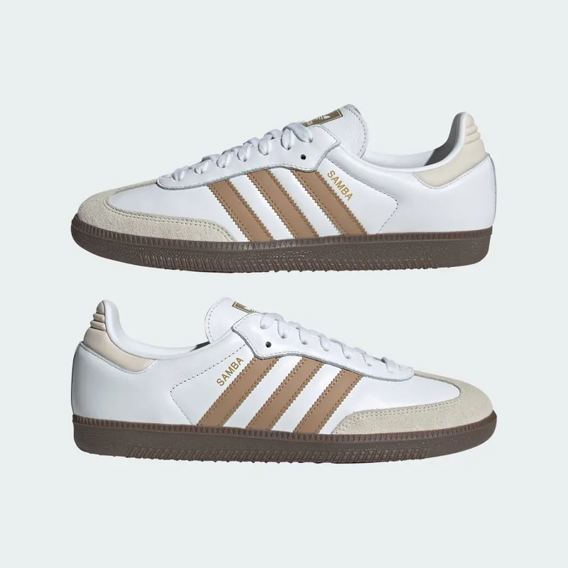 Adidas Samba OG Cloud White / Cardboard / Gum (JR0912)