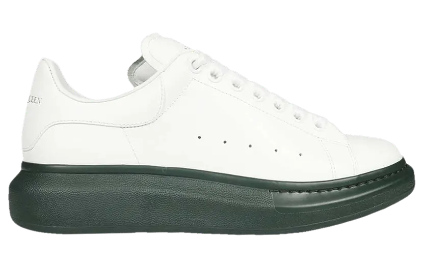 Alexander McQueen Oversized White Green Sole (553680WHTQ49448)
