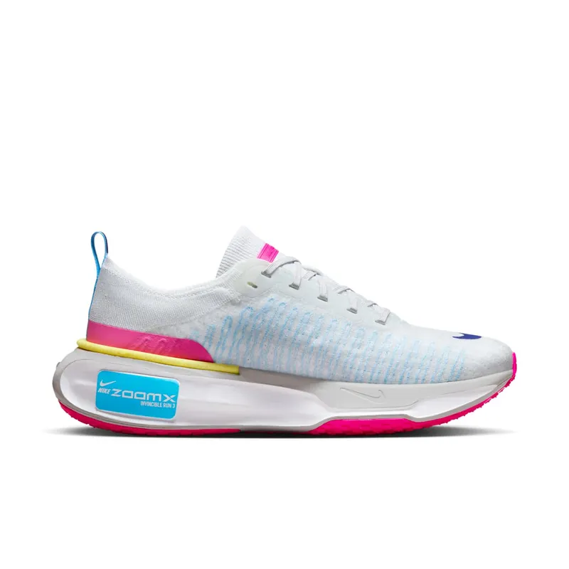 Nike ZoomX Invincible Run 3 White Deep Royal Fierce Pink (DR2615-105)