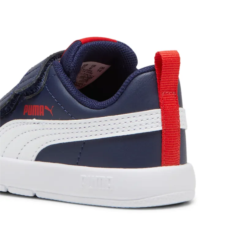 Puma Courtflex V3 “Puma Navy / Puma White / Puma Red” (310252_03)