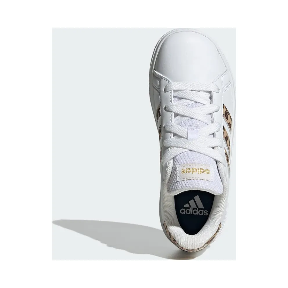 adidas Grand Court 2.0 Kids Cloud White / Magic Beige / Matte Gold (IG1187)