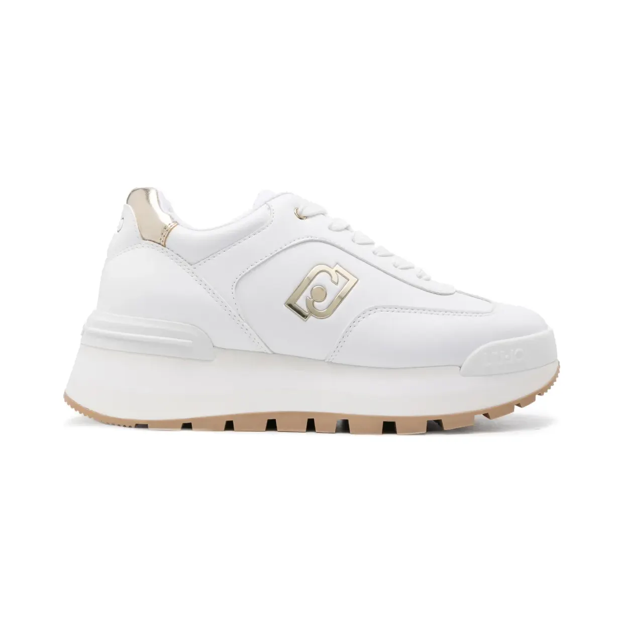 Liu JO Amazing 28 met plateauzool “White” (BA4011EX014)