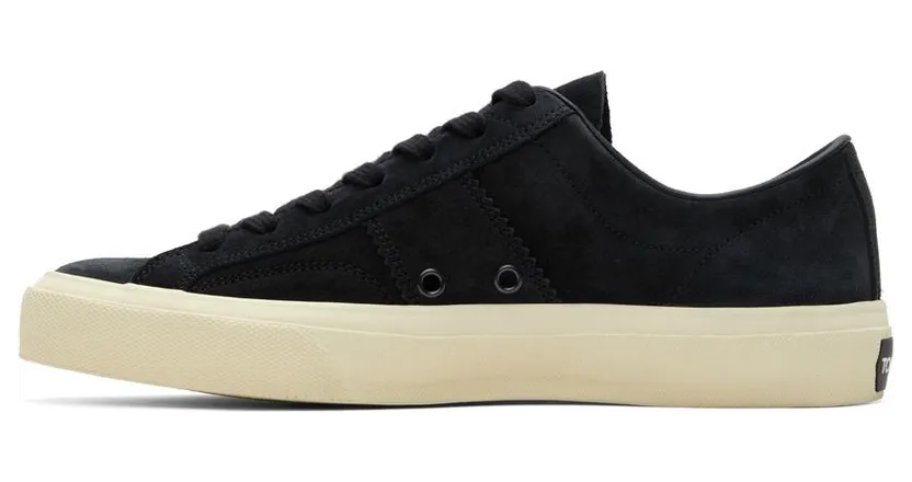 TOM FORD Off-White Cambridge Low-Top Sneakers (J0974T-LCL123) (3)