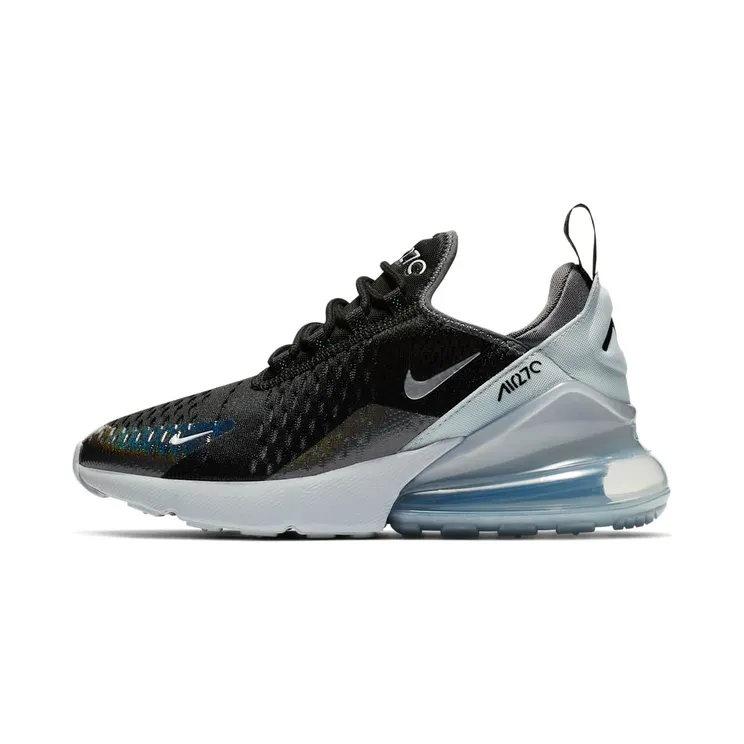 Nike Air Max 270 Y2K GS “Black / Dark Grey / Pure Platinum / Metallic Silver” (BQ9240-001)