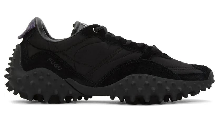 Eytys Black Suede Fugu Sneakers (FUSB)