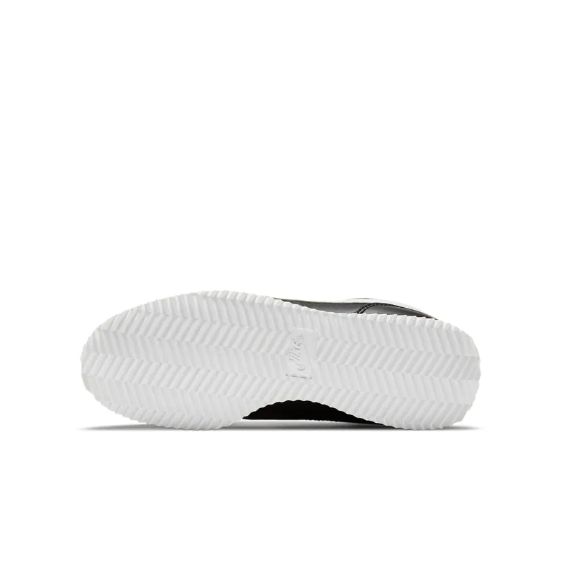 Nike Cortez Basic Leather Black White (GS) Black/White (904764-001)