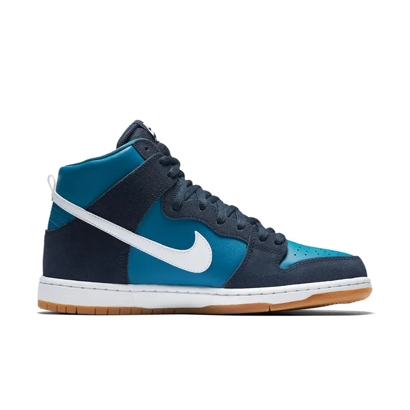 Nike SB Dunk High Industrial Blue Obsidian/White-Industrial Blue (854851-414)
