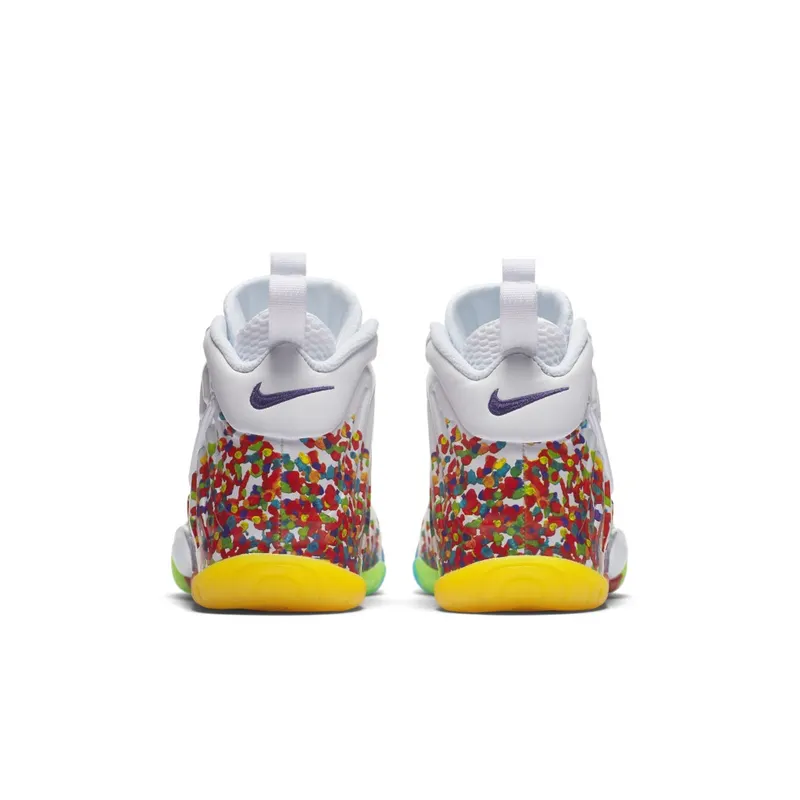 Nike Air Foamposite One White Fruity Pebbles 2017 (GS) (644792-101)