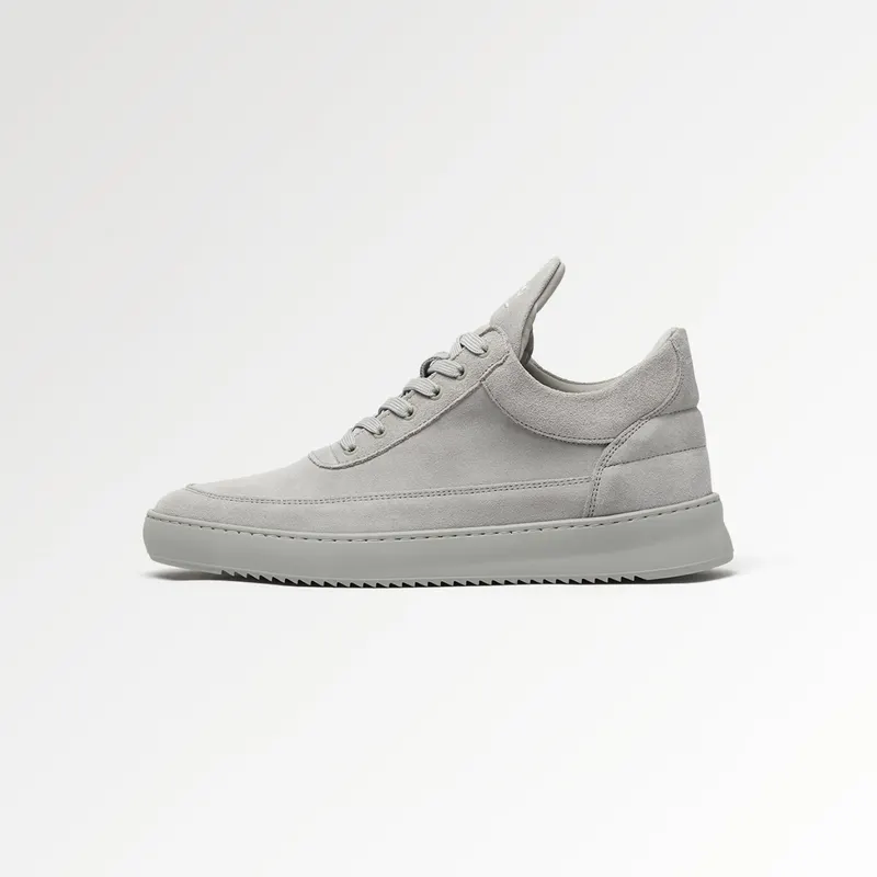 Filling Pieces Low Top Suede All Grey