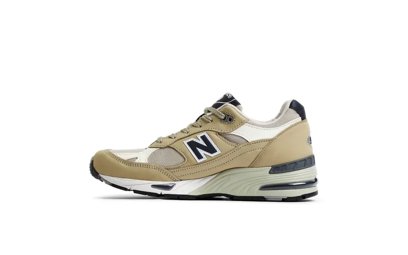 New Balance 991v1 MiUK Elm Brown Rice (M991BTN)