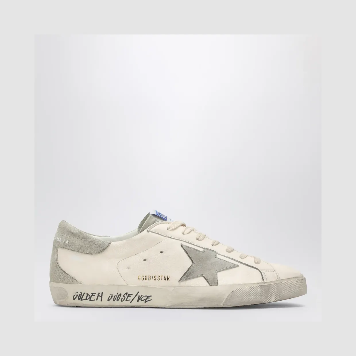 Golden Goose White/Grey Super-Star Sneakers GMF00102F005359/T_GOLDE-11166_600-46