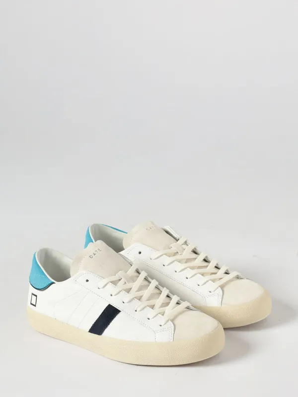 D.A.T.E D. A.T. E. Sneakers in Leather Blue (M441HLFLWL)