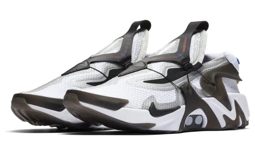 Nike Adapt Huarache ‘White Black’ (EU Charger) (2019) (CT4092-110)