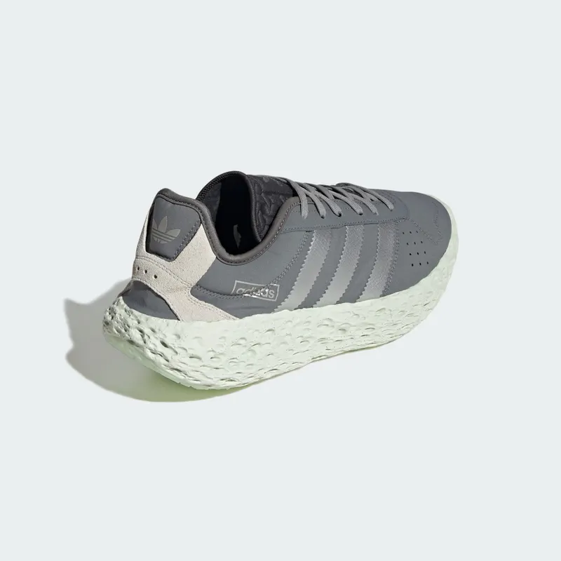 Adidas Zponge Grey Four / Matte Silver / Solar Red (JH8111)