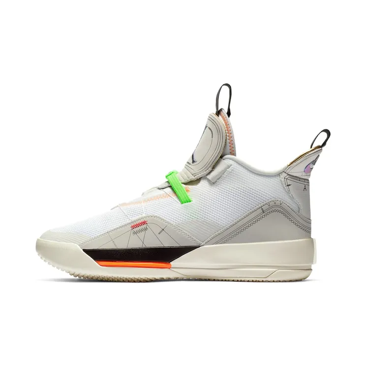 Jordan XXXIII “Vast Grey / White / Sail / Cone” (AQ8830-004)