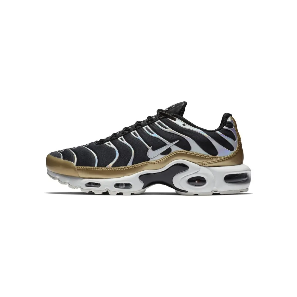 Nike Air Max Plus Black Aluminum (W) Black/Aluminum-White-Aluminum (605112-055)