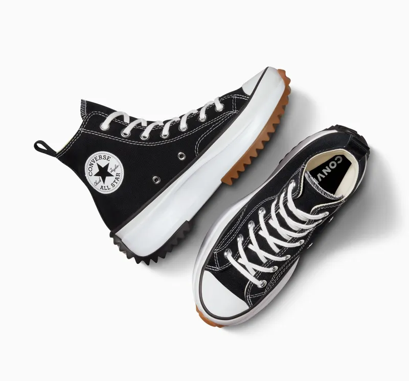 Converse Run Star Hike Hi Black White Gum (2019) (166800C)