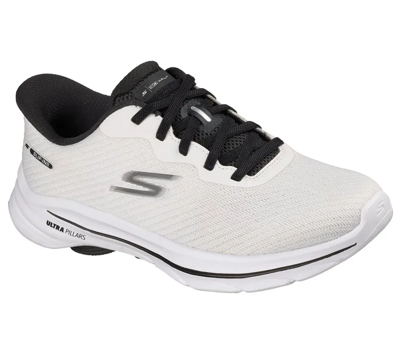 Skechers Slip-ins: GO WALK 8 – Nadia Sneaker White/Black