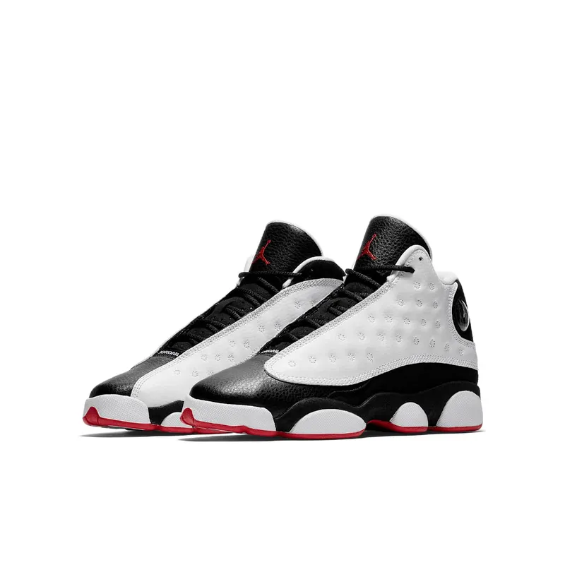 Jordan 13 Retro He Got Game 2018 (GS) White/True Red-Black (884129-104)