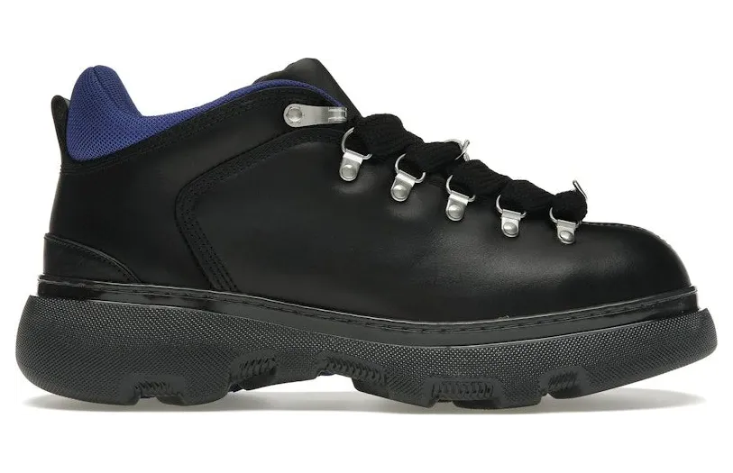Burberry Leather Trek Boot Black (8074564)