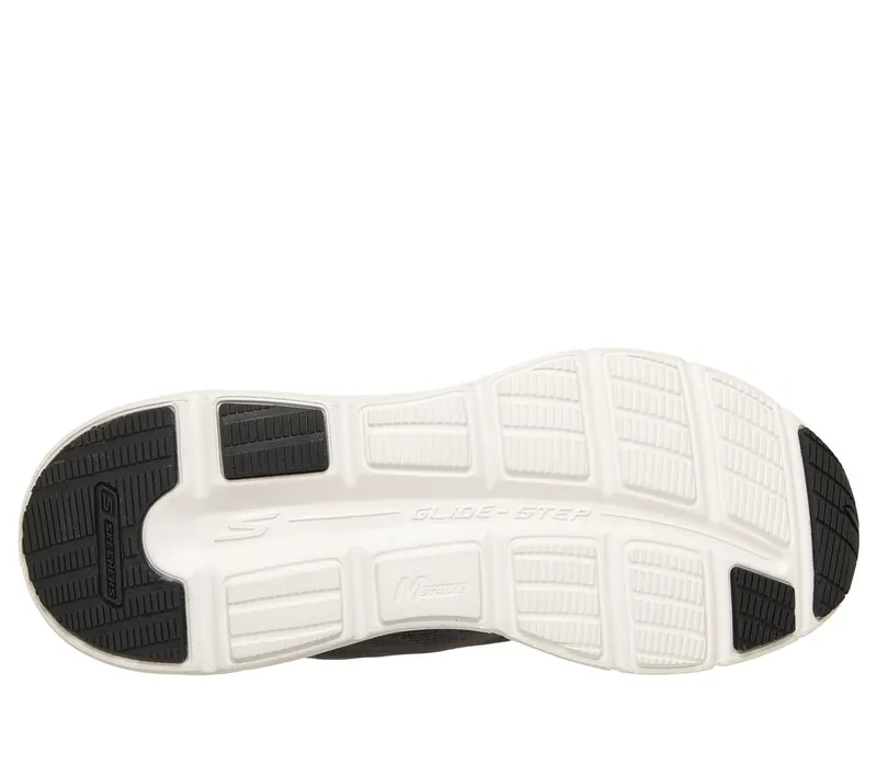 Skechers Slip-ins: Glide-Step Vortex Sneaker Black/Houtskool
